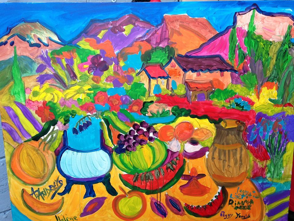 La Maison Du Peintre En Provence Mallemort Buitenkant foto